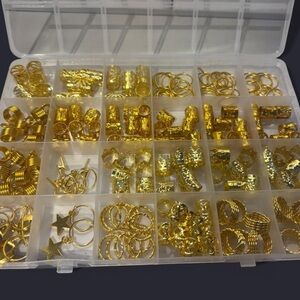 BRAND NEW Gold Hair Charms